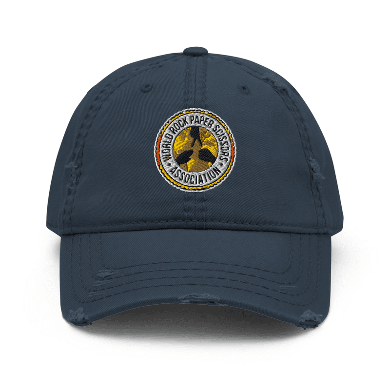 WRPSA Official Seal Distressed Dad Hat – view 3