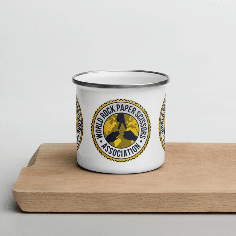 WRPSA Official Seal Enamel Camp Mug – view 2