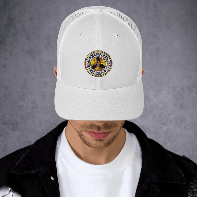 WRPSA Embroidered Seal Retro Trucker Hat – view 2