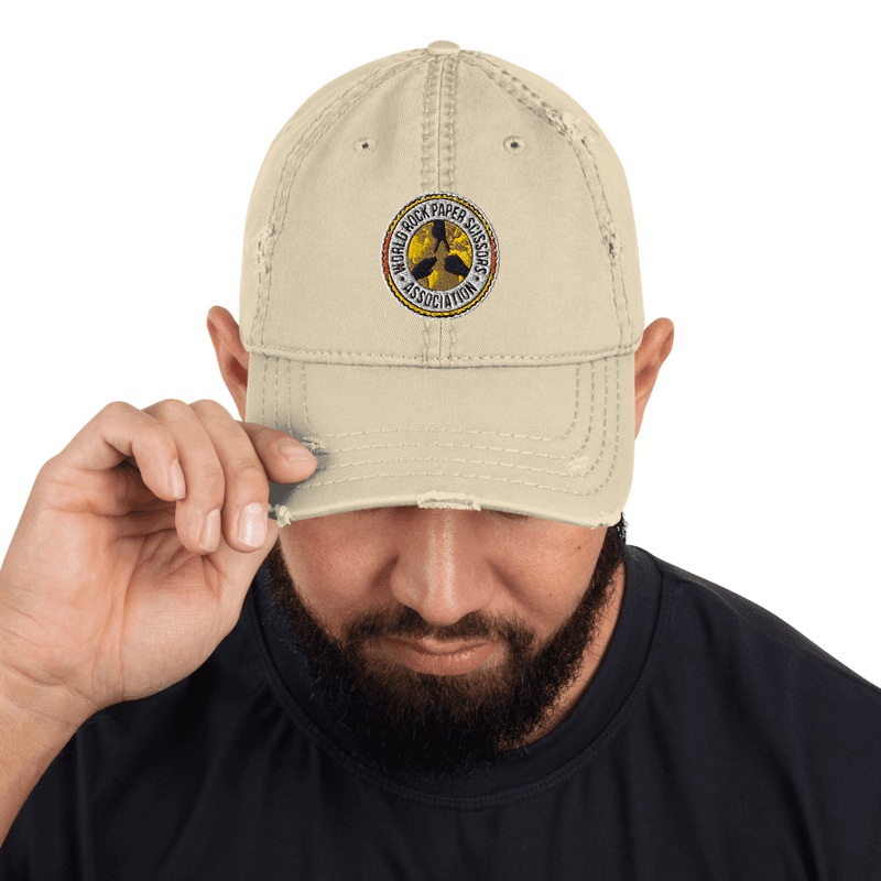 WRPSA Official Seal Distressed Dad Hat – view 2