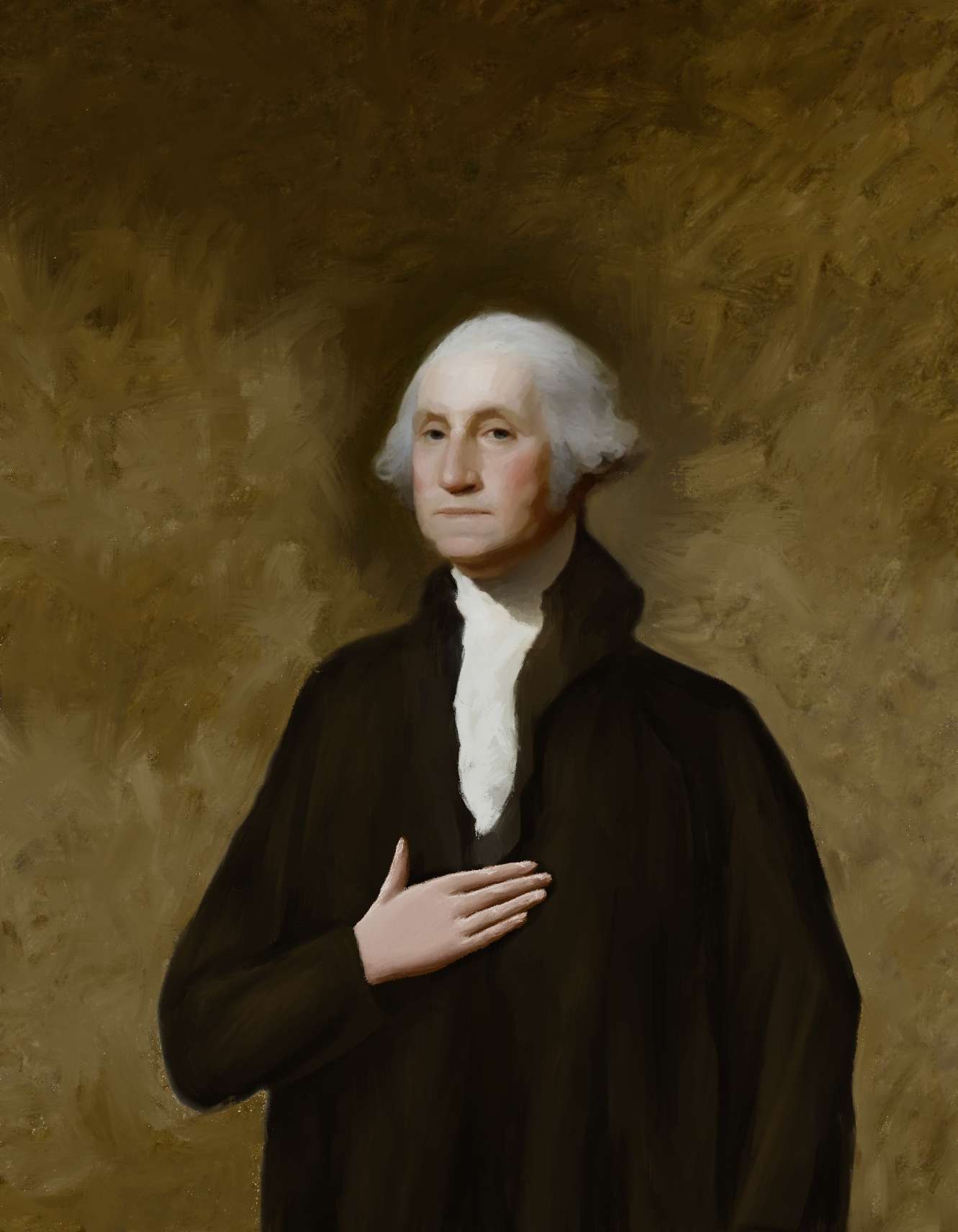 The Finished Athenaeum Portrait