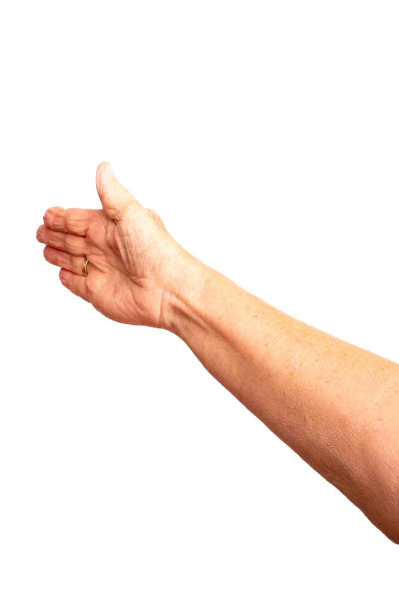 Paper hand gesture