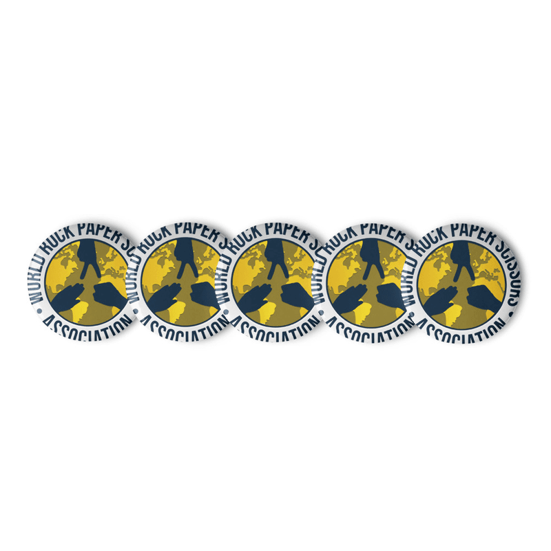 WRPSA Official Seal Pin Button Set – WRPSA merchandise