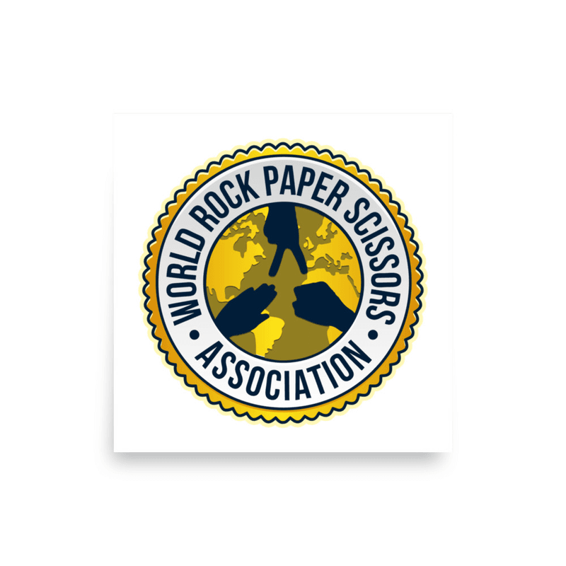 WRPSA Official Seal Matte Poster