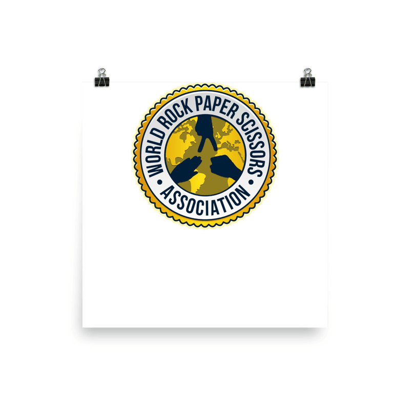 WRPSA Official Seal Matte Poster