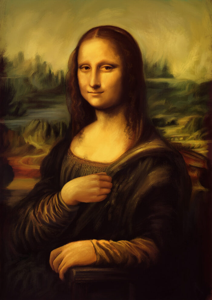 Mona Lisa Playing Rock Paper Scissors - World Rock Paper Scissors ...