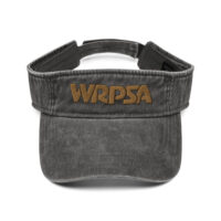 Denim Visor with WRPSA Worm Logo