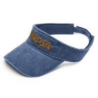 Denim Visor with WRPSA Worm Logo - Image 6