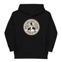 Large WRPSA Logo – Kids Eco Hoodie - Image 2