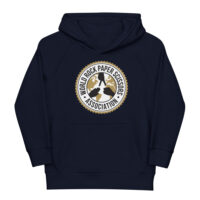 Large WRPSA Logo – Kids Eco Hoodie - Image 3